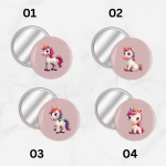 Cermin Bulat Lucu Edisi Unicorn Cermin Bulat Lucu Edisi Unicorn